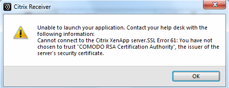cannot connect to citrix xenapp server ssl error 86 cannot connect to citrix xenapp server ssl error 86